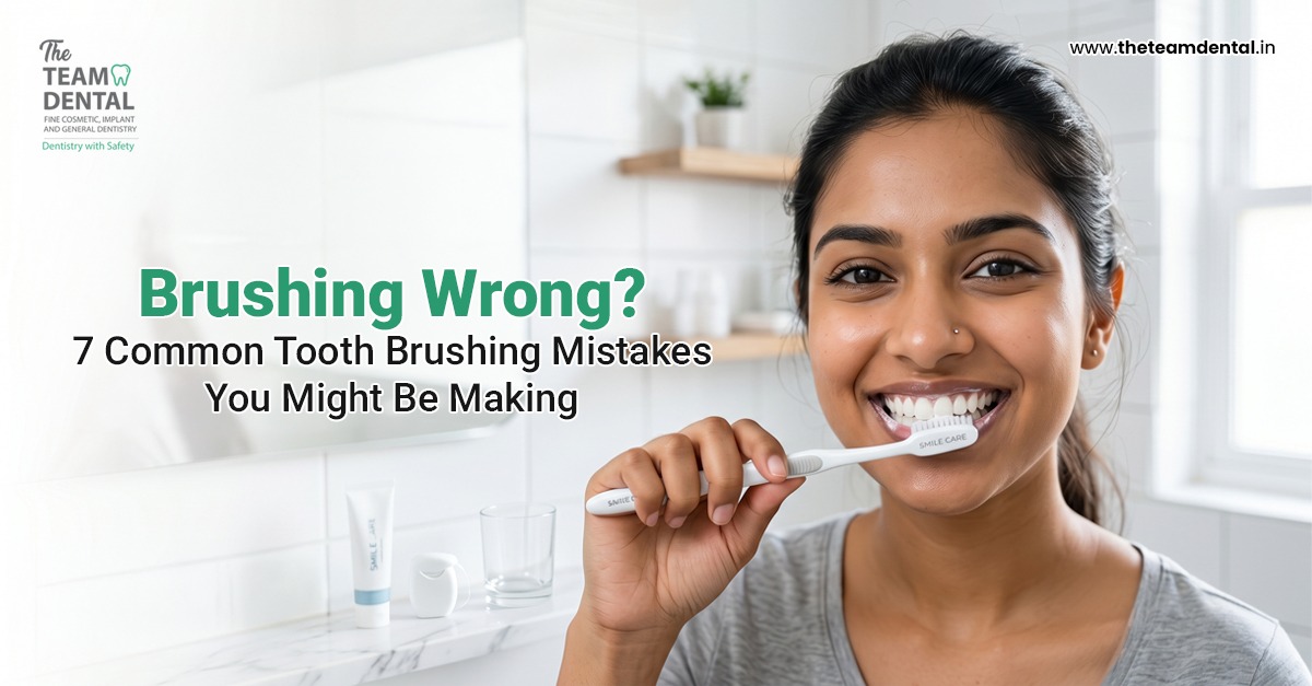 Brushing Wrong? 7 Common Tooth Brushing Mistakes You Might Be Making