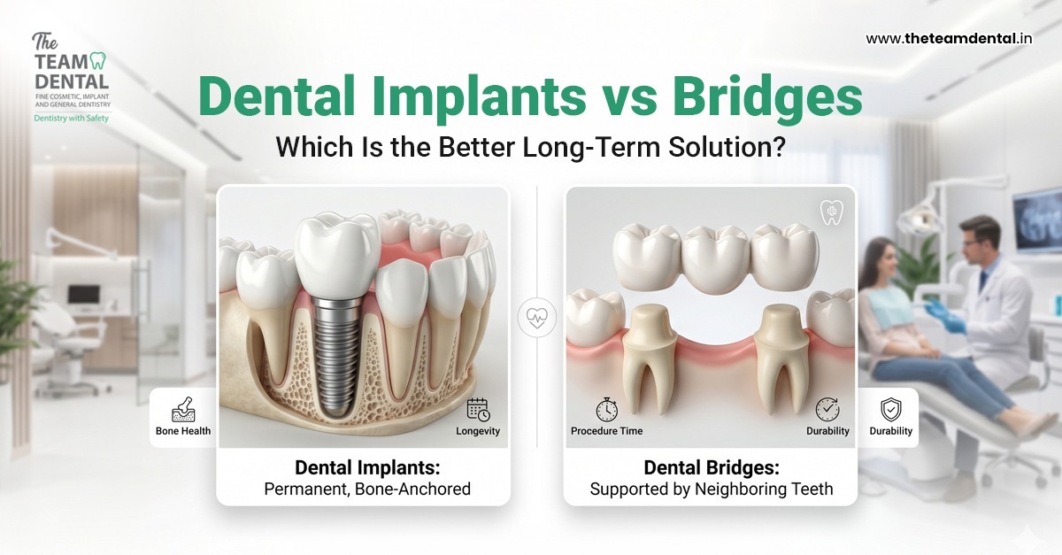 Dental Implants vs Bridges: Which Is the Better Long-Term Solution?