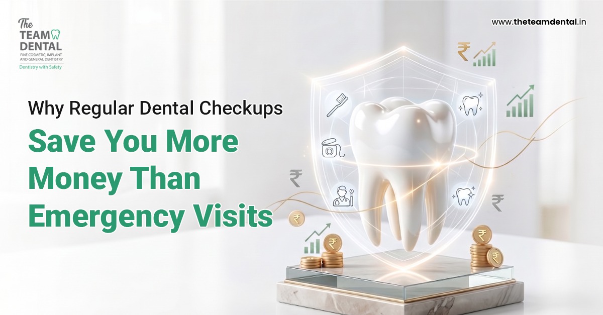Why Regular Dental Checkups Save You More Money Than Emergency Visits