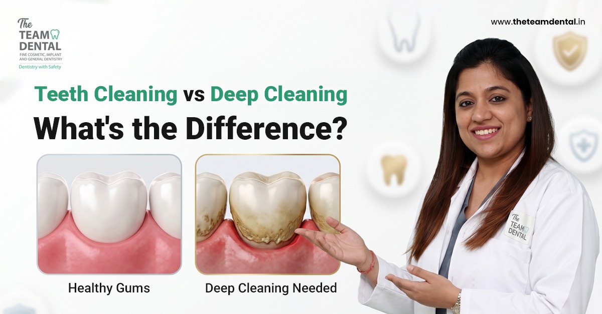 Teeth Cleaning vs Deep Cleaning: What’s the Difference?