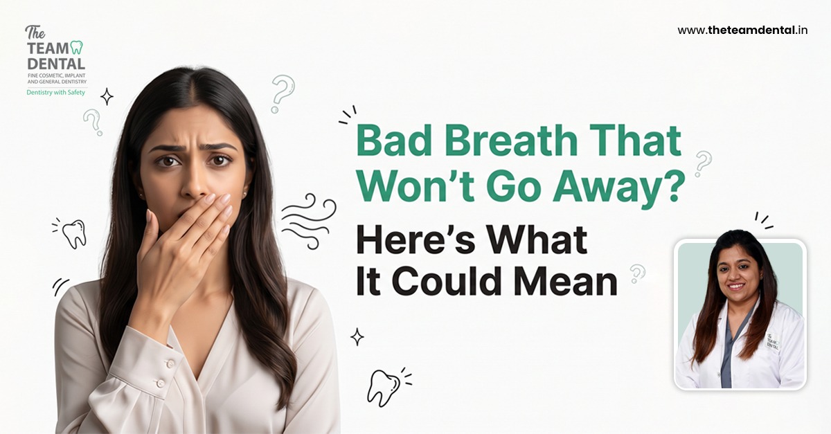 Bad Breath That Won’t Go Away? Here’s What It Could Mean